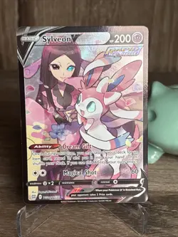 Pokemon TCG Sylveon V TG14/TG30 Brilliant Stars Ultra Rare 🌟PACK FRESH🌟 - Image 2