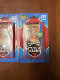 (2) Pokemon Mystery Platinum Pack Walgreens Chase Pack Seeded 1:10 Charizard - Image 3