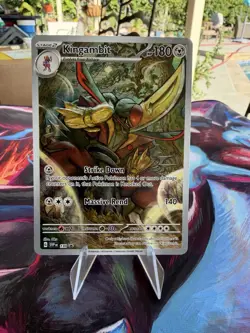 Kingambit SVP 130 (Black Star Promo) Shrouded Fable Near Mint Pokemon TCG - Image 1