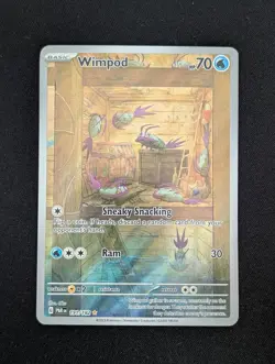 Wimpod 191/182 Illustration Rare - Paradox Rift Pokemon TCG - Image 1