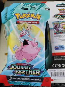 20 Lot Pokemon Scarlet & Violet Journey Together Sleeved Booster Pack w/ Bonus - Image 3