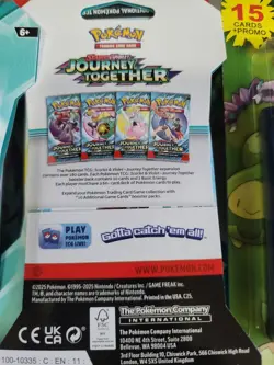 20 Lot Pokemon Scarlet & Violet Journey Together Sleeved Booster Pack w/ Bonus - Image 4