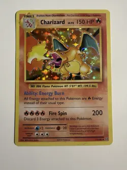 Pokemon Charizard 11/108 Holo Stage 2 Mitsuhiro Arita - Image 1