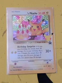 Pokemon TCG ______'s Pikachu Celebrations: Classic Collection 24/53 Holo Holo... - Image 1