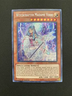 Yugioh - Witchcrafter Madame Verre - INCH-EN019 - Secret Rare - NM - Image 1