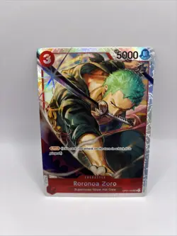 Roronoa Zoro OP01-025 SR Romance Dawn Holo Foil One Piece TCG NM - Image 1