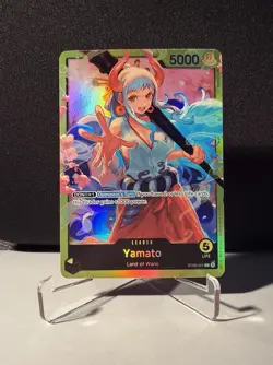 One Piece TCG Yamato ST09-001 Englisch Near Mint Leader - Image 1