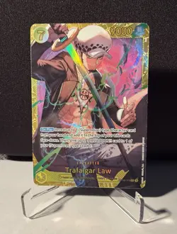 One Piece Trafalgar Law OP10-119 SEC Alt Art Englisch NM - Image 1