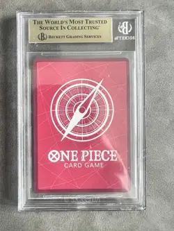 BGS 10 2023 One Piece Kingdom of Conspiracies JPN Vivi Nefertari L PAR OP04-001 - Image 2