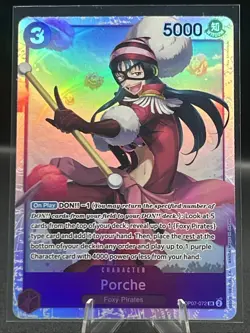 Porche OP07-072 (SR) One Piece - 500 Years In The Future - EN - Image 1