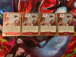 One Piece Fire Fist OP15-020 Adventure on Kami's Island Foil lot of 4 - Image 1