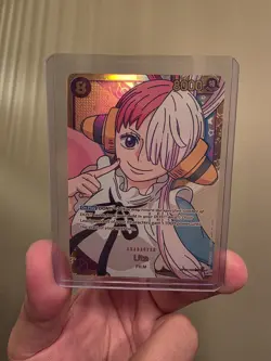 One Piece TCG Uta OP02-120 Secret Rare Paramount War - Image 1