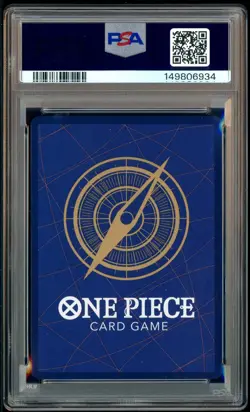 2025 One Piece OP13 EN Red Manga Alternate Art #119 Portgas D. Ace PSA 10 - Image 3