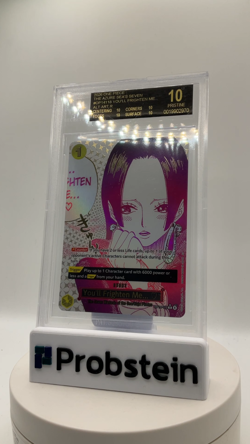 2026 One Piece OP13-118 Alternate Art You'll Frighten Me.. BGS 10 BLACK LABEL - Image 2