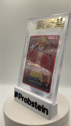 Monkey.D.Luffy ST01-001 Super Pre-Release 2022 One Piece Straw Hat Crew BGS 9.5 - Image 2