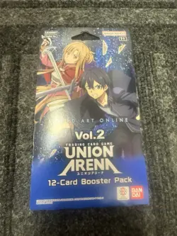 Union Arena Sword Art Online Vol.2 Sleeved 1 Booster Pack New!! - Image 1