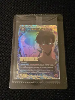 Union Arena Solo Leveling Sung Jinwoo Winner UEPR/SLG-1-019 Sealed - Image 1