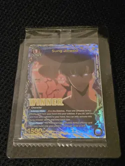 Union Arena Solo Leveling Sung Jinwoo Winner UEPR/SLG-1-019 Sealed - Image 2