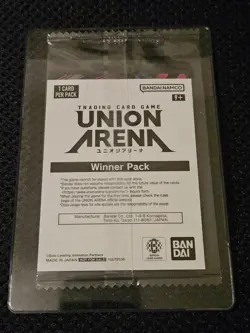 Union Arena Solo Leveling Sung Jinwoo Winner UEPR/SLG-1-019 Sealed - Image 4