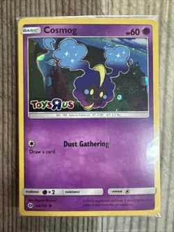 Pokemon Card Cosmog 66/149 Toys R Us Promo Sun & Moon Holo NM SEALED - Image 1