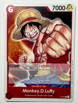 Monkey.D.Luffy (Promotion Pack 2022) P-001 One Piece Promotion Cards - Image 1
