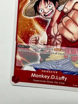 Monkey.D.Luffy (Promotion Pack 2022) P-001 One Piece Promotion Cards - Image 4