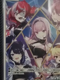 Hololive Official Card Game White Cheer World Tour Promo Card - Image 3