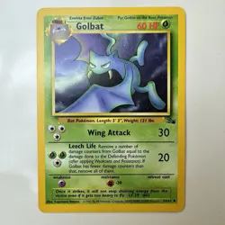 Golbat 34/62 - Fossil - Uncommon Pokemon Card - Near Mint (NM) - Image 1