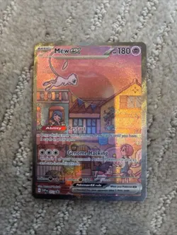 Pokemon Card TCG - Mew ex SVP 053 Promo Scarlet & Violet 151 NM Near Mint - Image 1