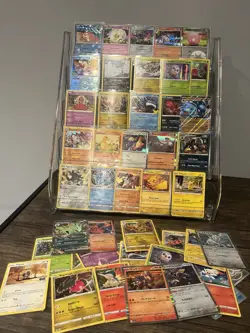 50 Pokemon TCG Card Lot! Holos, Reverse Holos, Base Set, English, Japanese - Image 1