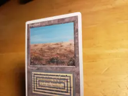 MTG English Magic Card SCRUBLAND from REVISED Dual Land, Moderately played - Image 4