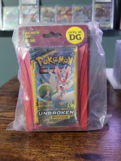 SEALED DG Unbroken Bonds Promo 3 Card Blister - Six (6) Blister Pack - Image 1