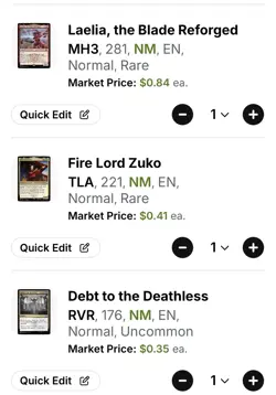 X1 Commander Fire Lord Zuko X5 Commander Deck Essentials - Image 5