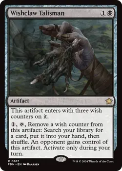 Wishclaw Talisman- (NM)-**-EN-[FDN - 617] - Image 1
