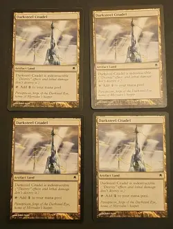 Mtg 4x 💥💥 Darksteel Citadel 💥💥 Darksteel MT/NM Magic The Gathering - Image 1