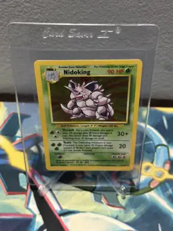 Nidoking 11/102 Holo Rare, Base Set Edition Pokemon Card 1999 WOTC - NM - Image 5