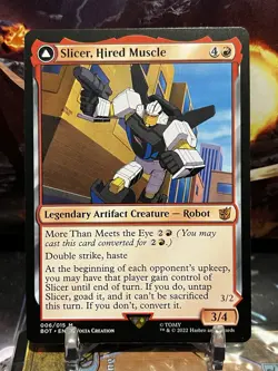 MTG | Slicer, Hired Muscle [BOT Transformers] NF - Image 1