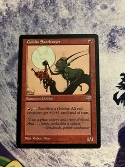 Magic The Gathering Goblin Soothsayer - Image 1