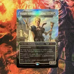 Dwight Schrute, Hay King (Heliod) FOIL The OFFICE Secret Lair MTG NM - Image 1