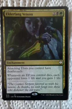 Elderfang Venom Commander: Kaldheim Regular - Image 1