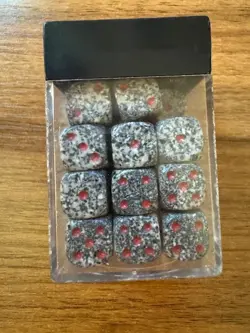 Set of 15 small 6 sided dice (for MTG or other games) Magic the Gathering - Image 1