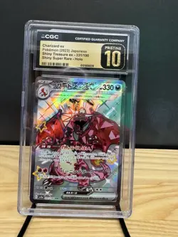 Pokemon Sv4a Shiny Treasure Charizard ex #331/190 Shiny Rare Holo CGC 10 Japane… - Image 1