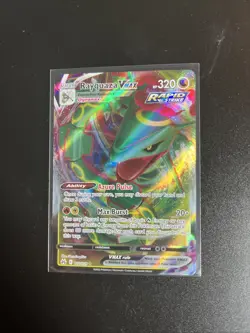 Pokemon TCG Rayquaza VMAX 102/159 Crown Zenith Holo - Image 1