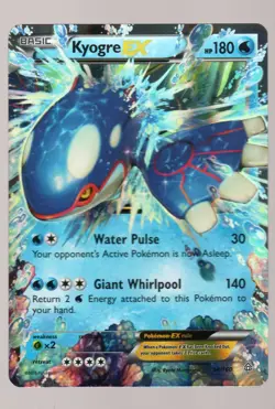Pokemon Kyogre EX XY - Primal Clash #54/160 LP - Image 1