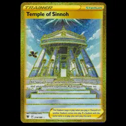 Temple of Sinnoh | 214/189 | Pokemon, Astral Radiance, Gold Secret Rare - Image 1