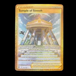 Temple of Sinnoh | 214/189 | Pokemon, Astral Radiance, Gold Secret Rare - Image 4