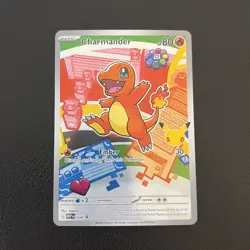 Pokemon Charmander MEP 038 First Partner Illustration Promo LP - Image 1