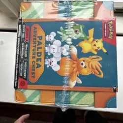 Pokemon Paldea Adventure Chest TCG Sealed Box Fast Shipping! - Image 4