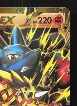 M Lucario EX 105/096 Rising Fist LP 1st ED Japanese Pokemon Card TCG - Image 3