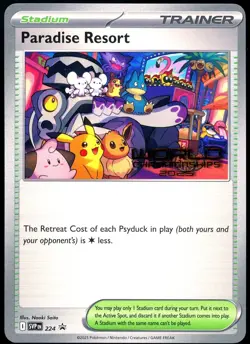 Pokemon 2025 English Paradise Resort World Championship Anaheim SVP 224 - Image 1